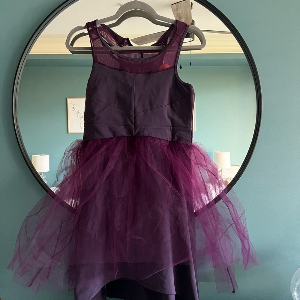 Oiselle Deep Purple Tulle running Dress